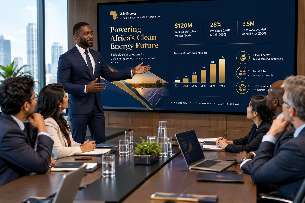 Professional Pitch Deck Design Service - SMWE Global