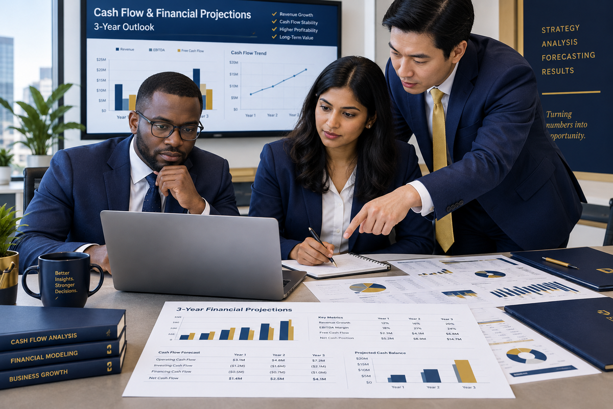 Cash Flow & Financial Projections Model - SMWE Global