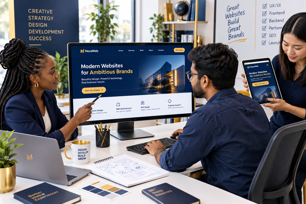 Professional Website Design Service - SMWE Global
