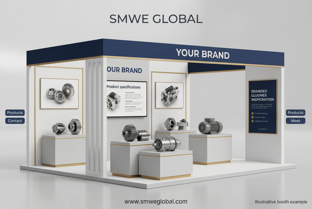 SMWE Global Manufacturing and Trade virtual exhibition booth concept
